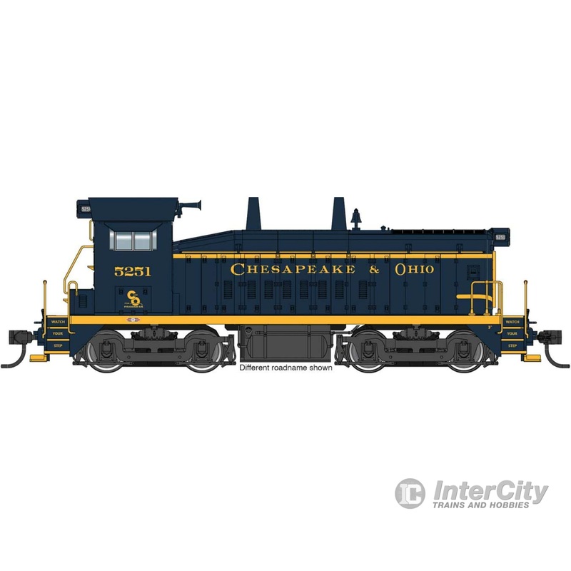 Walthers Proto 48502 EMD SW9 - Standard DC -- Chesapeake & Ohio #5261