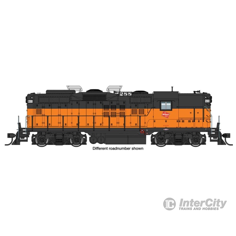Walthers Proto 49808 EMD GP9 - Standard DC -- Milwaukee Road #305 (orange, black, white)