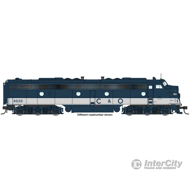 Walthers Proto 49912 EMD E8A - Standard DC -- Chesapeake & Ohio #4015
