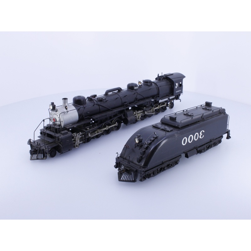 Westside Model Company ATSF3000 HO Brass 2-10-10-2 Sloped Tender Atchison Topeka and Santa Fe (ATSF) 3000 Analog DC
