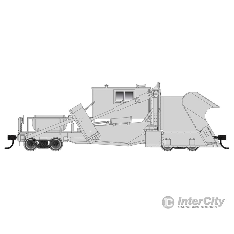 Walthers Proto 110133 Jordan Spreader - Ready to Run -- Maintenance-of-Way (gray)