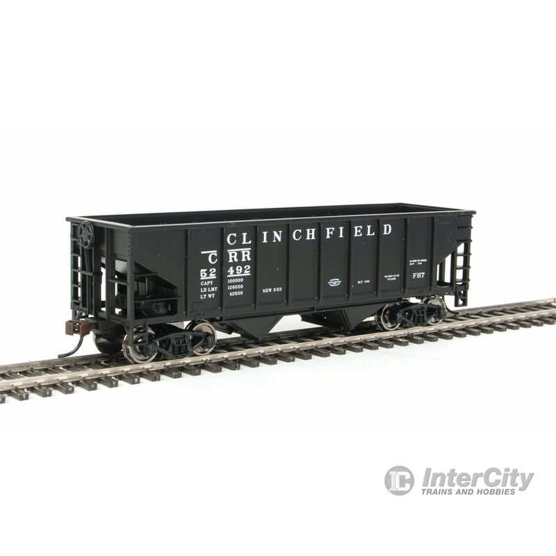 Walthers Trainline 1840 Coal Hopper - Ready to Run -- Clinchfield