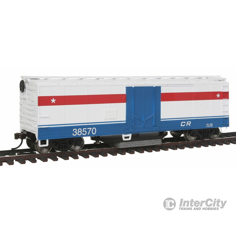 Walthers Trainline 1484 40' Plug-Door Track Cleaning Boxcar - Ready to Run -- Conrail