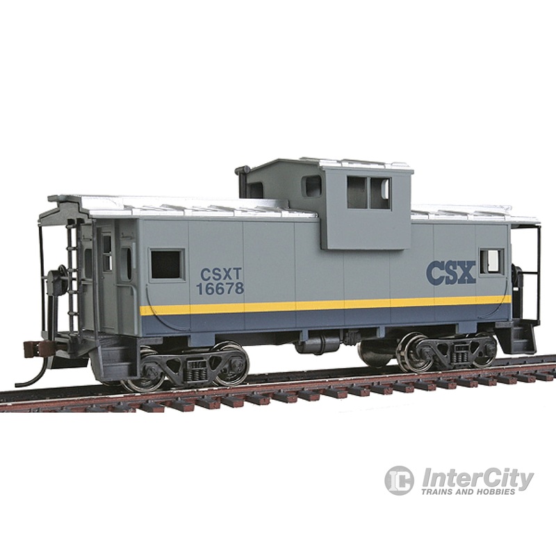 Walthers Trainline 1505 Wide-Vision Caboose - Ready to Run -- CSX Transportation