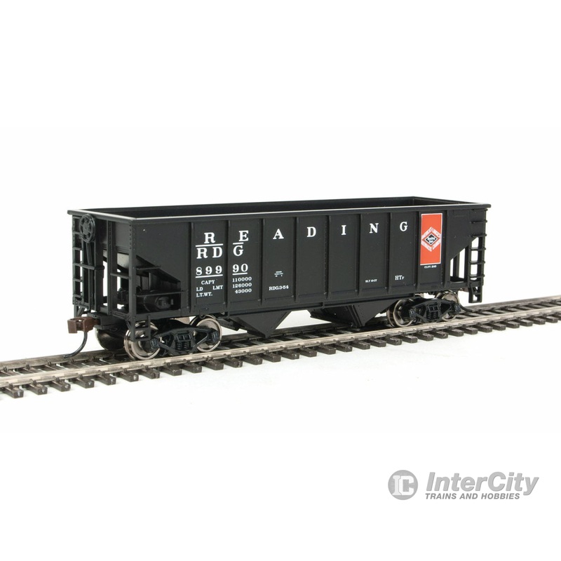 Walthers Trainline 1842 Coal Hopper - Ready to Run -- Reading