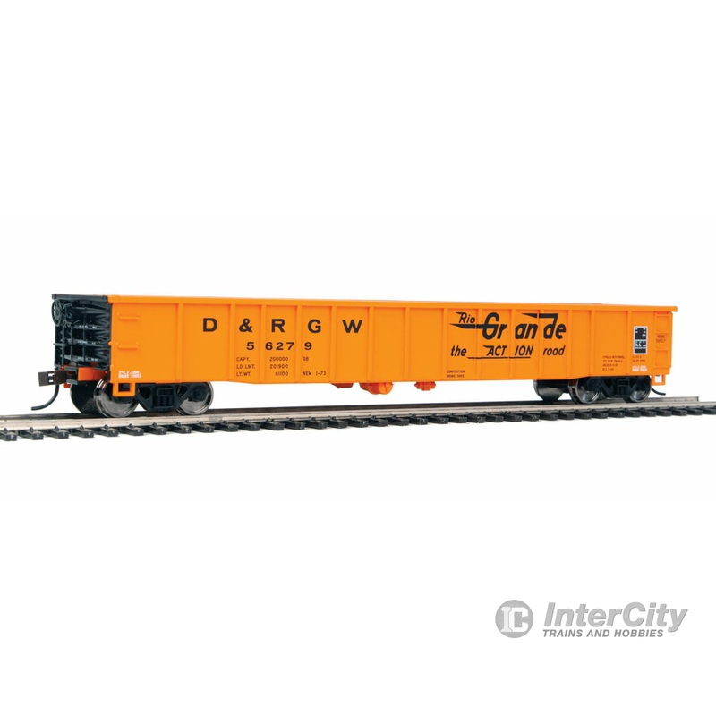 Walthers Trainline 1861 Gondola - Ready to Run -- Denver & Rio Grande Western(TM)