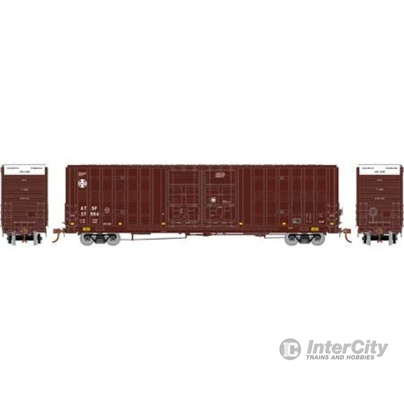 Athearn ATH75103 HO 60 Foot Berwick Double Door Box Car Santa Fe 37564