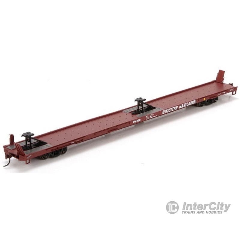Athearn ATH81530 HO 85 Foot Flat Car Western Maryland 850
