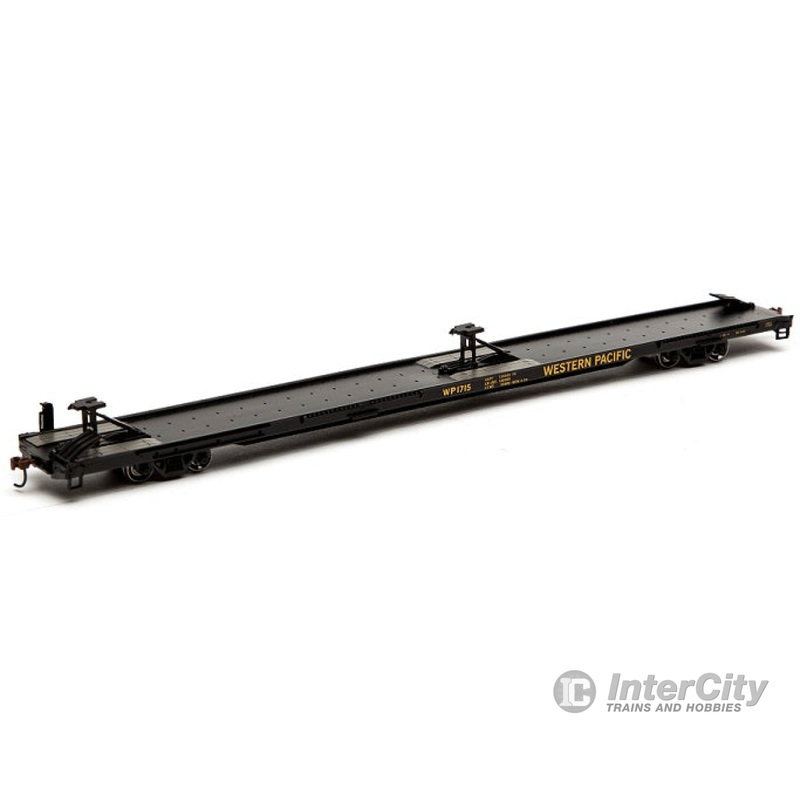 Athearn ATH81534 HO 85 Foot Flat Car Western Pacific 1715