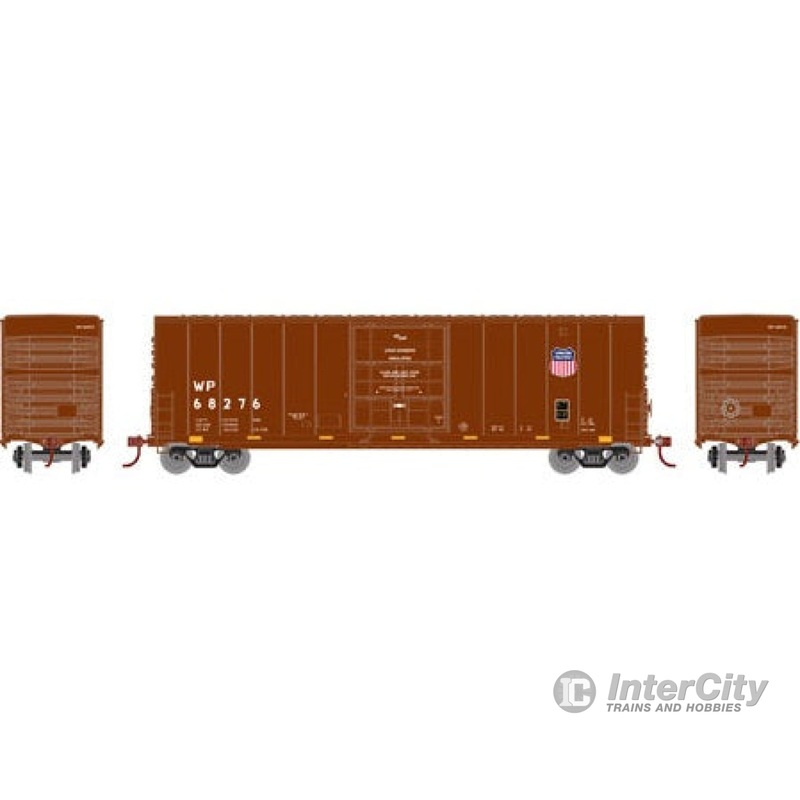 Athearn RND88052 HO 50 Foot High Cube Plug Door Box Car Western Pacific (UP Logo) 68276