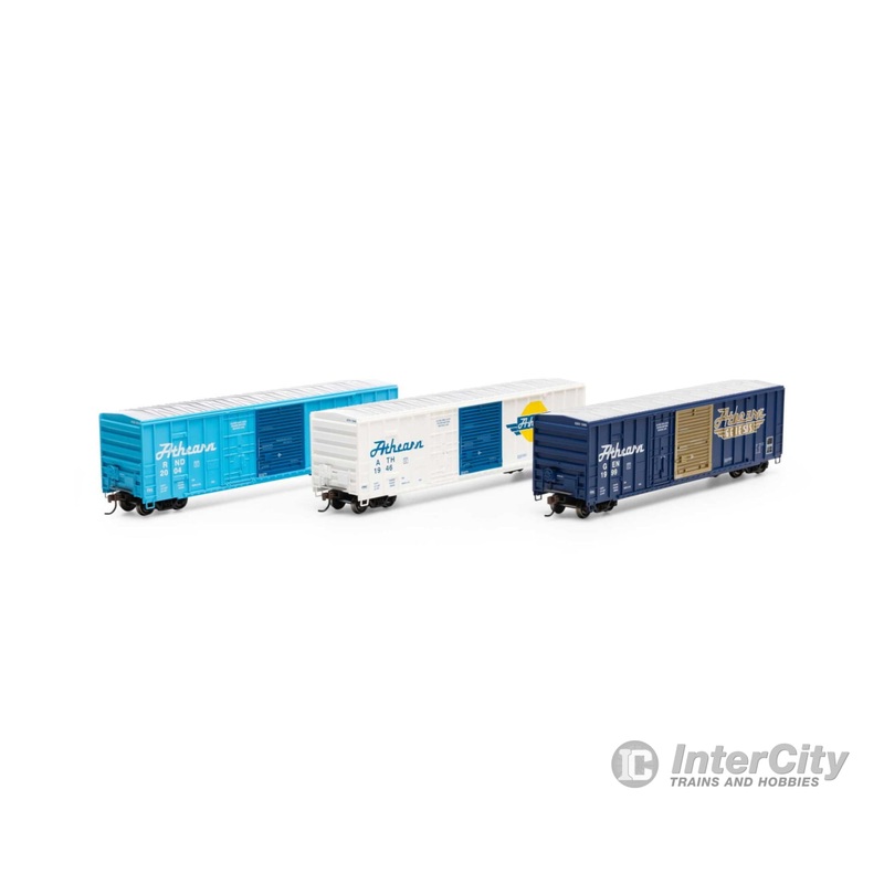 Athearn ATH26745 HO 50' FMC Box,RND #2004/ATH #1946/Genesis#1999(3)