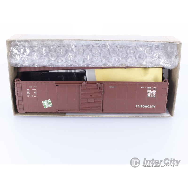 Athearn 037 HO 50' Single Door Box Car Grand Trunk Western (GTW) 591685