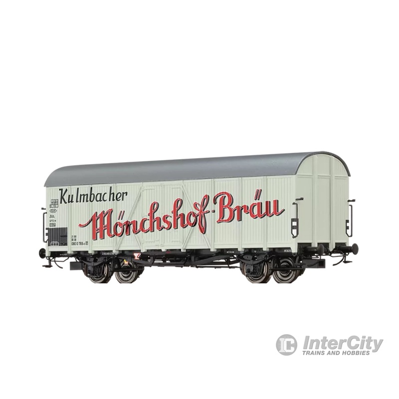 Brawa 47619 HO Refrigerator Car Tnfs38 "Kulmbacher Mnchshof-Bru" DB